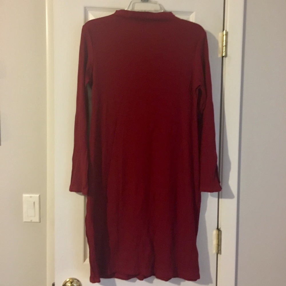 NWOT Red Wine Lightweight Sweater Dress
